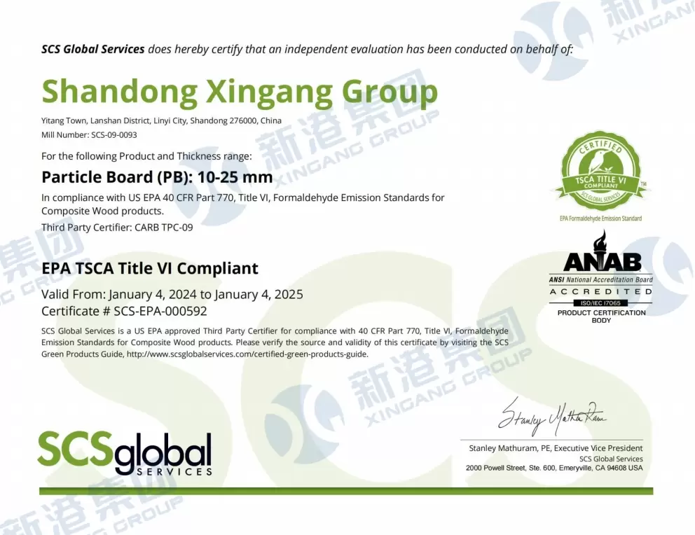 Certificaat SCS-EPA-000592
