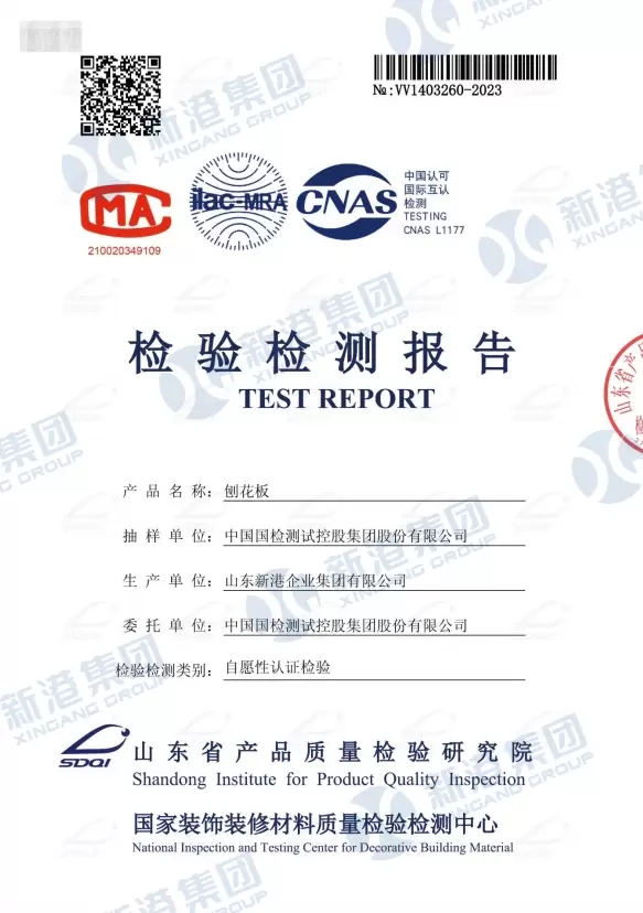Certificaat van inspectie- en testrapport